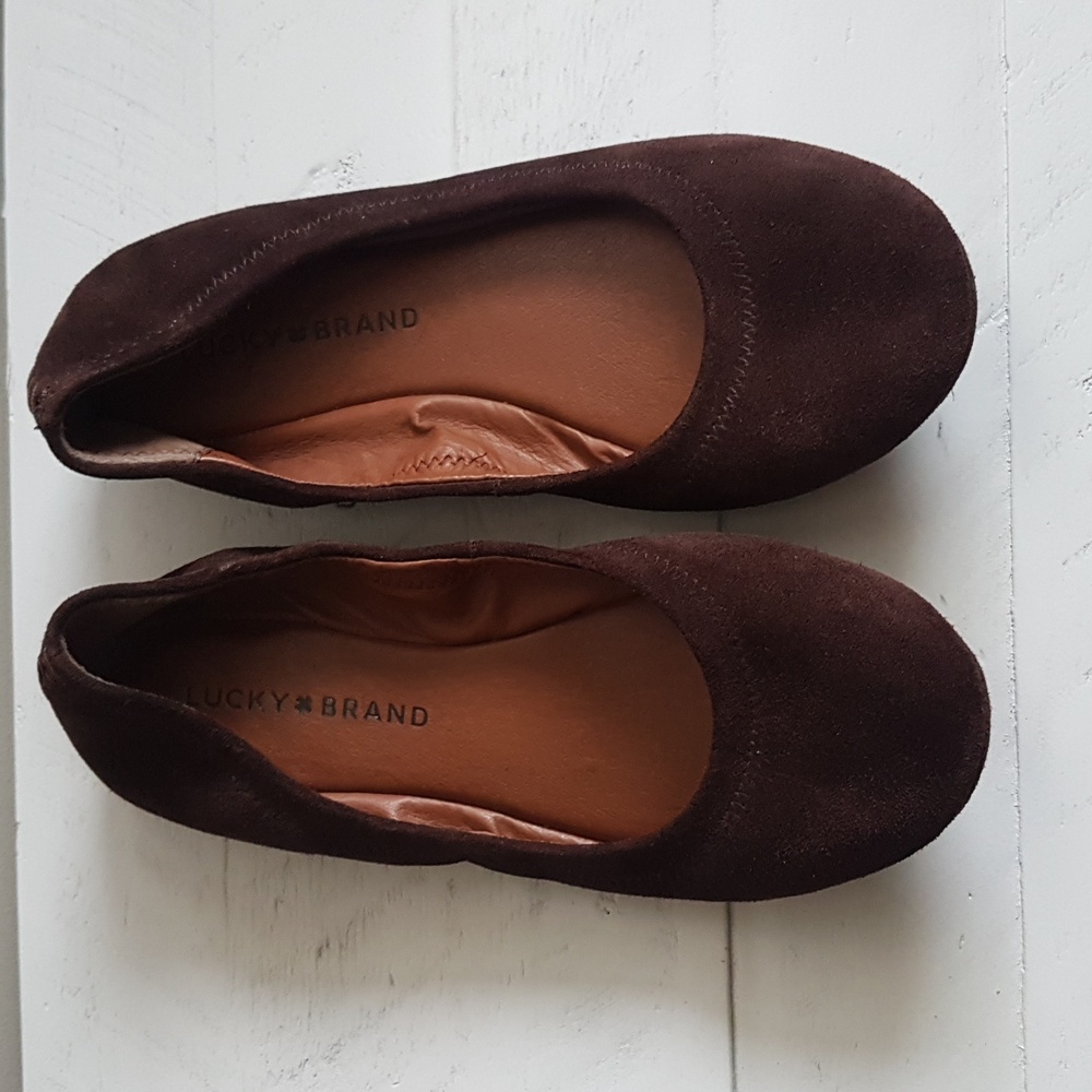 Lucky Brand Leather Flats